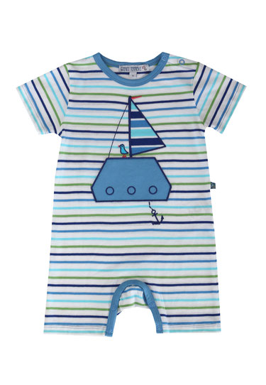 Strampler mit segelschiff von Enfant Terrible