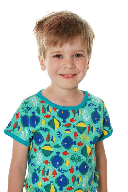 Fisch T-Shirt von Duns 100% Bio-Baumwolle + Gots zertifiziert