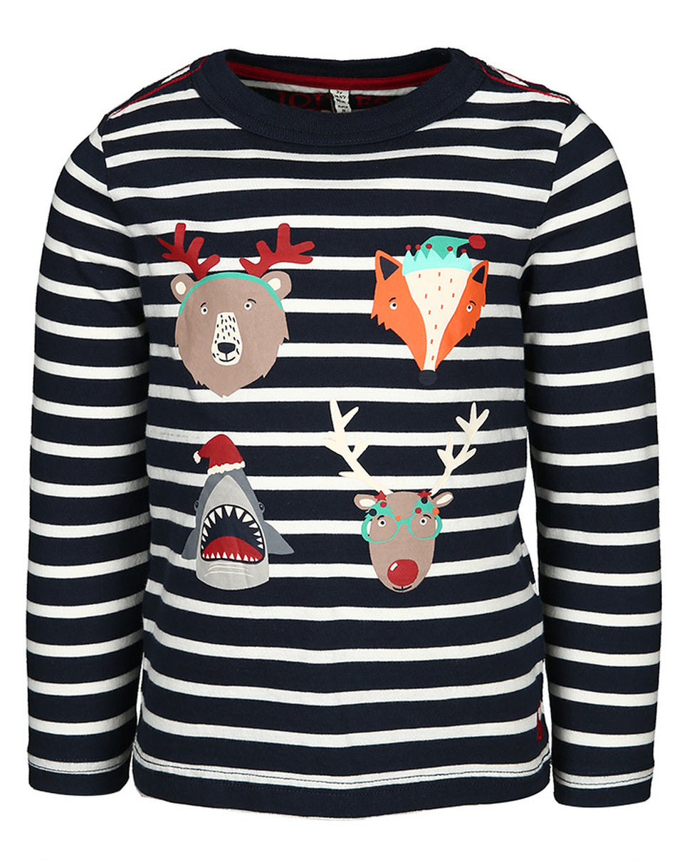 Shirt Tiere feiern Weihnachten( 7 und 11 Jahre)  von Tom Joules