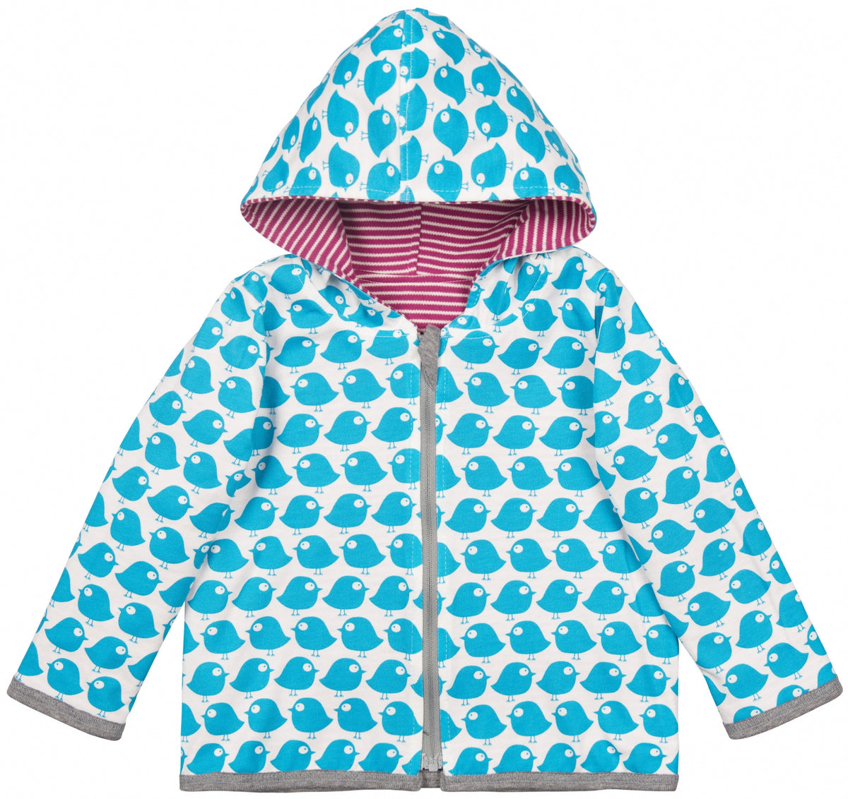 Wendejacke Vögel von loud+proud