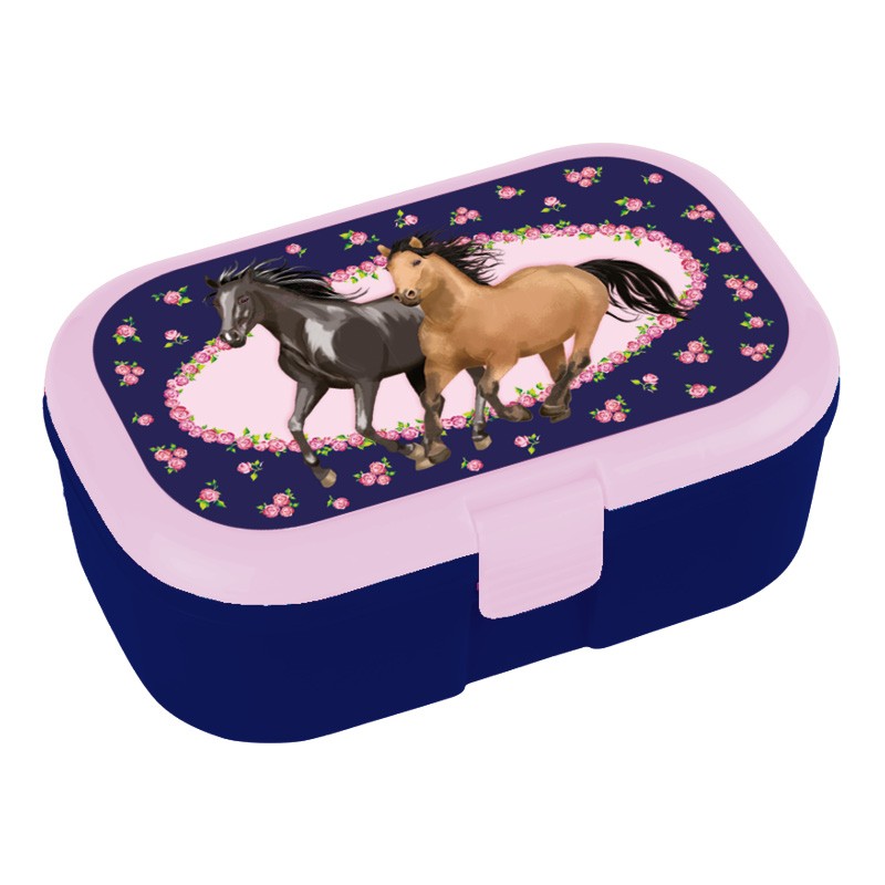 Lunchbox  BPA frei : Pferde/ Einhorn